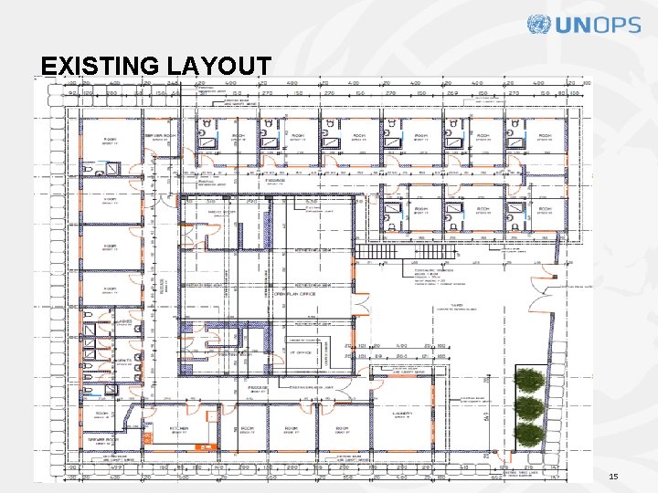 EXISTING LAYOUT 15 