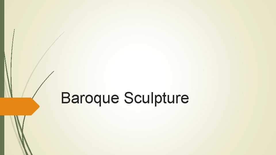 Baroque Sculpture 