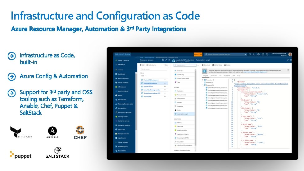 Infrastructure and Configuration as Code 