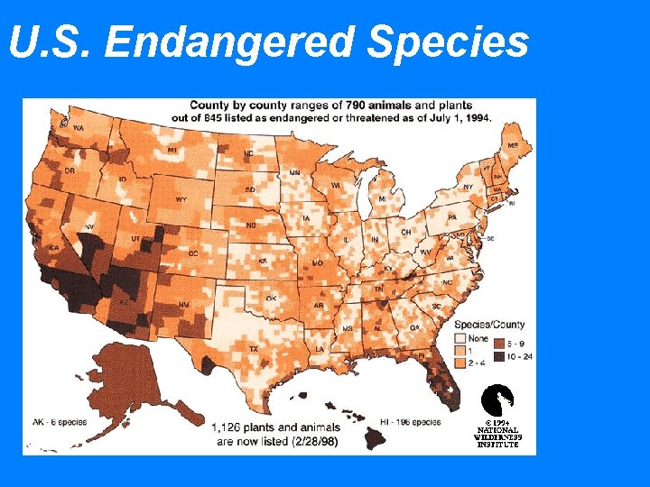 U. S. Endangered Species 