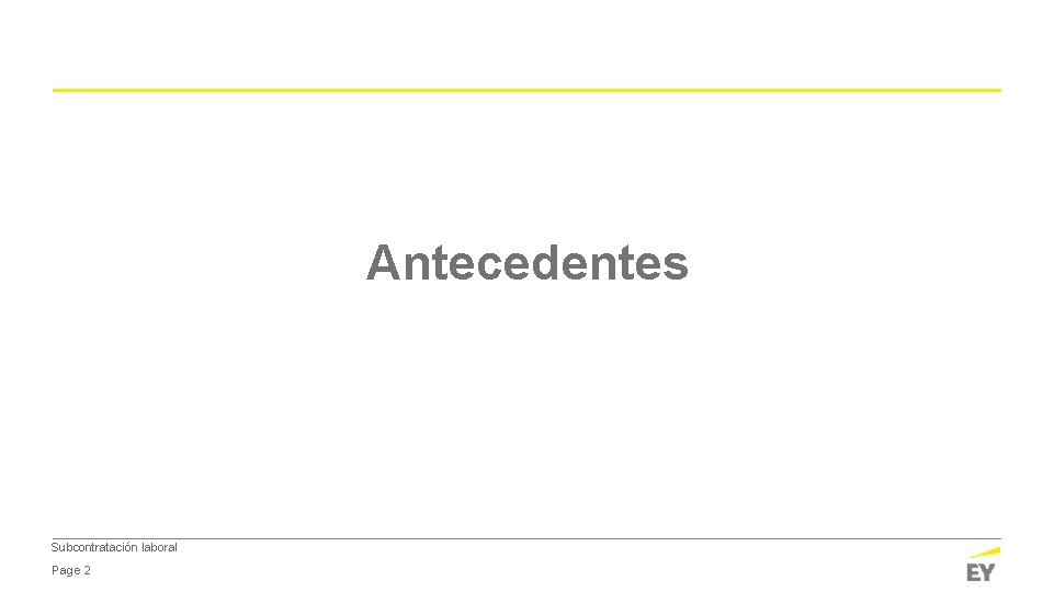 Antecedentes Subcontratación laboral Page 2 