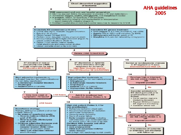 AHA guidelines 2005 