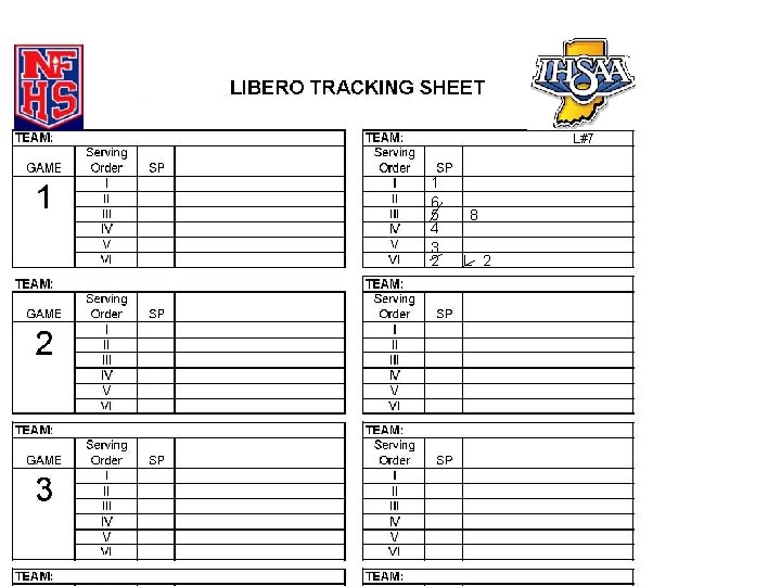 L#7 1 6 5 4 3 2 8 L 2 