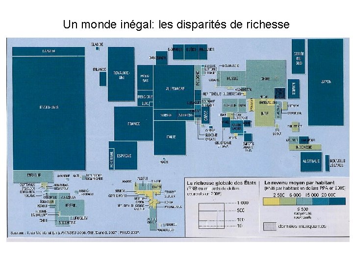 Un monde inégal: les disparités de richesse 