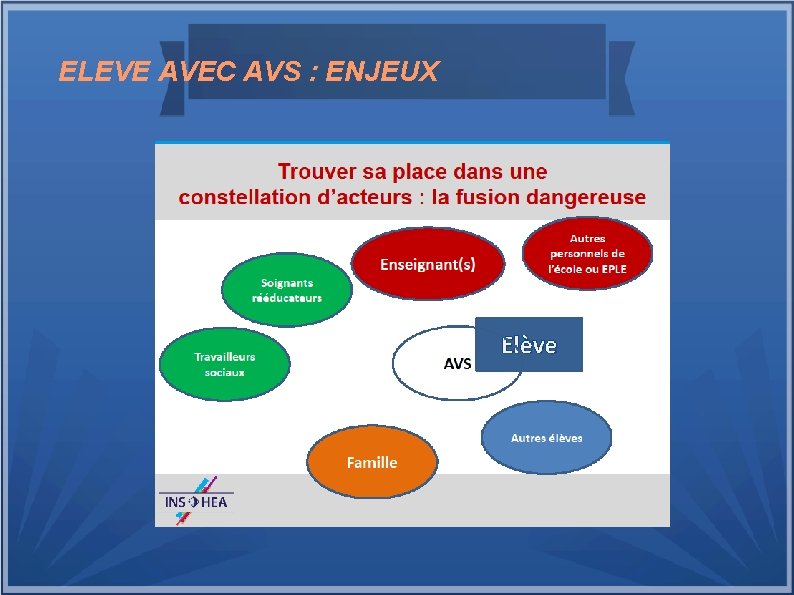 ELEVE AVEC AVS : ENJEUX 