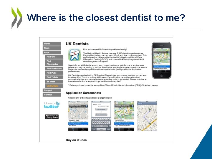 Where is the closest dentist to me? 