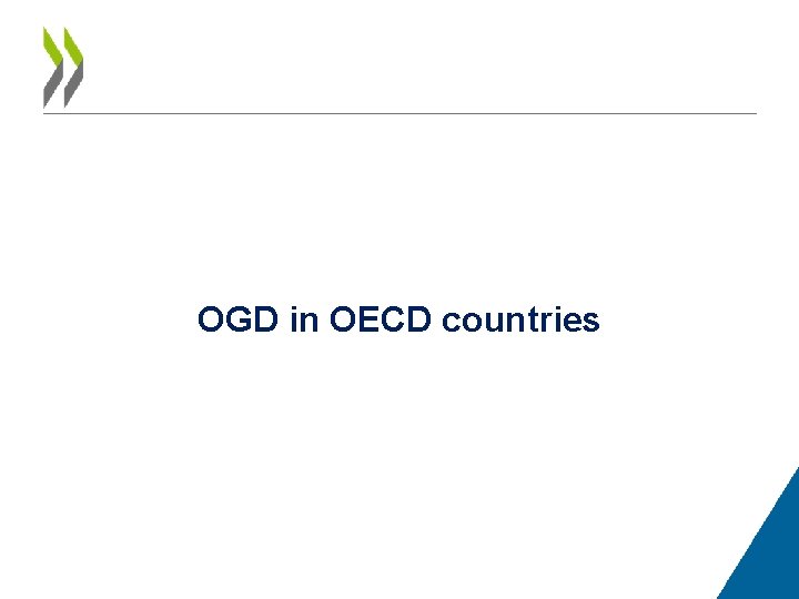 OGD in OECD countries 