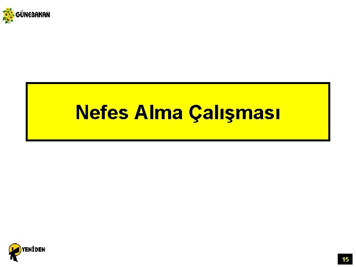 Nefes Alma Çalışması 15 