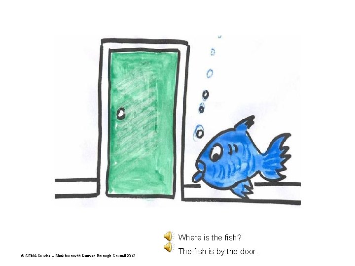 Where is the fish? © SEMA Service – Blackburn with Darwen Borough Council 2012