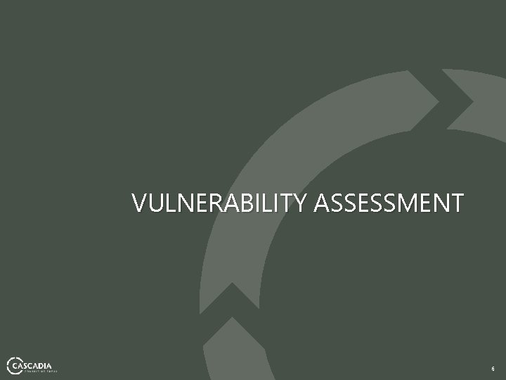 VULNERABILITY ASSESSMENT 6 