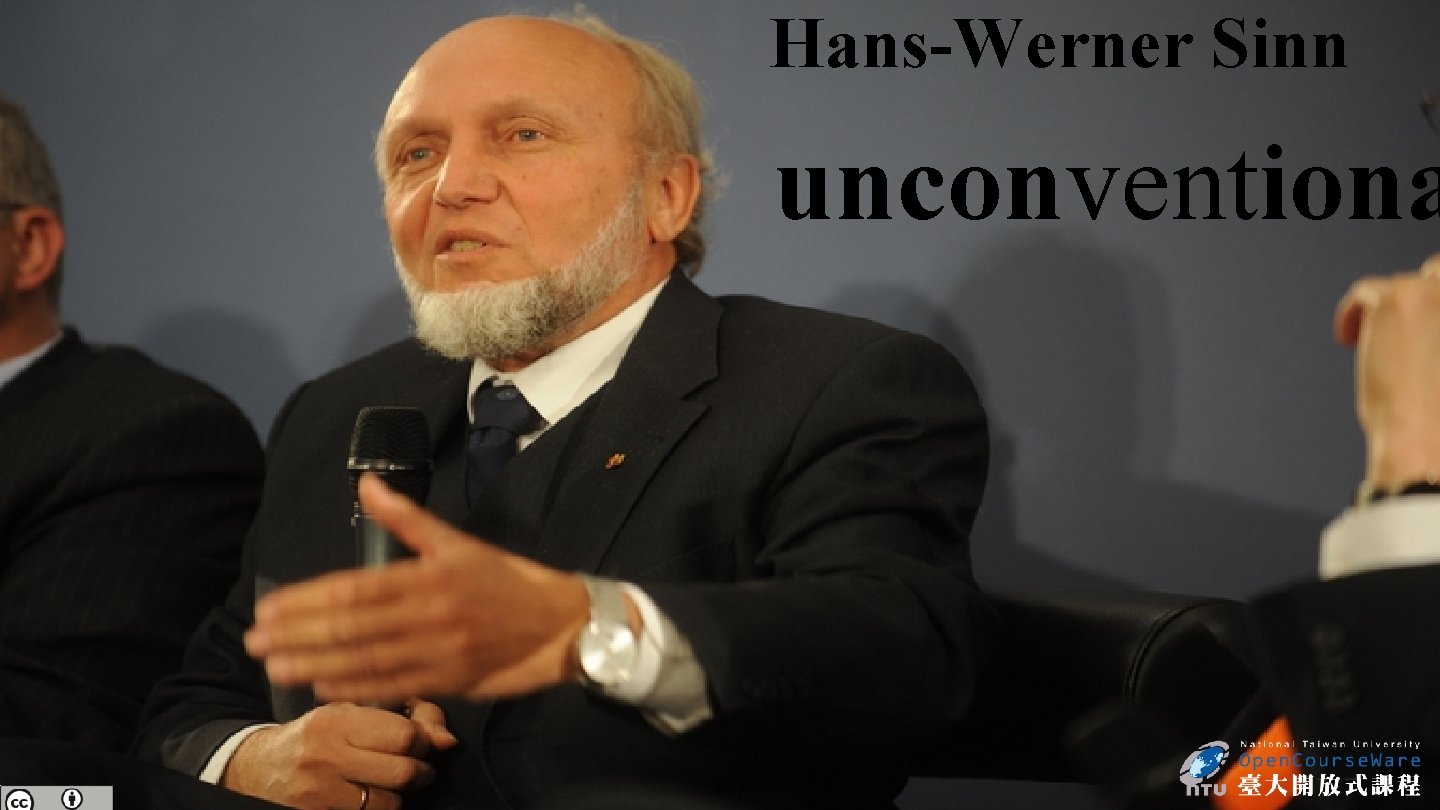 Hans-Werner Sinn unconventiona 7 