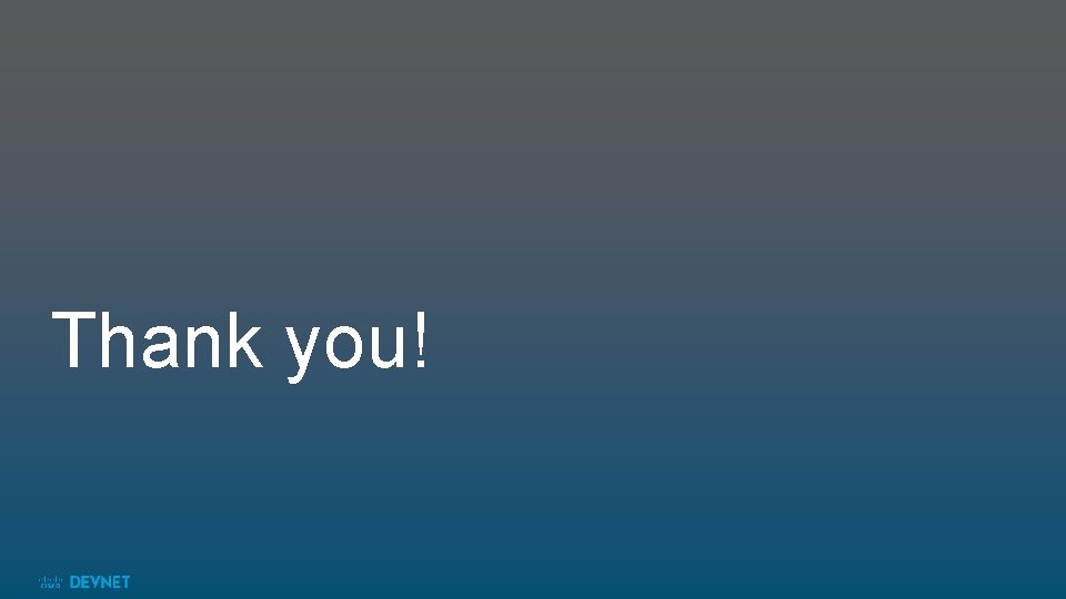 Thank you! 