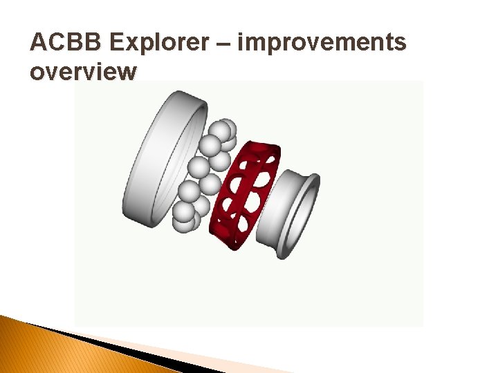 ACBB Explorer – improvements overview 