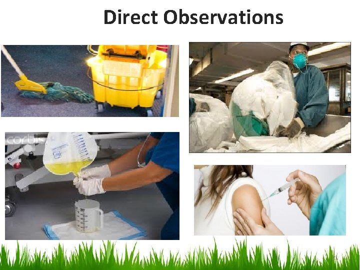 Direct Observations 21 