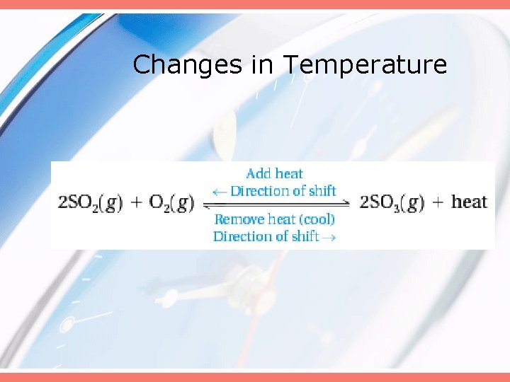 Changes in Temperature 