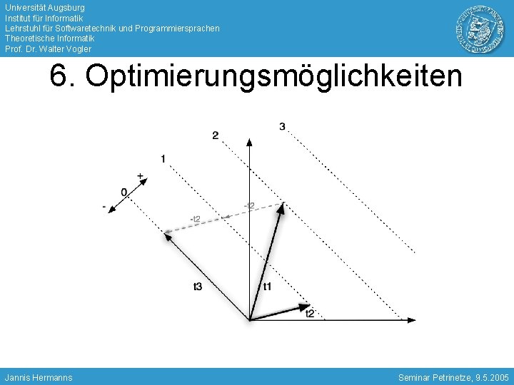 Universität Augsburg Institut für Informatik Lehrstuhl für Softwaretechnik und Programmiersprachen Theoretische Informatik Prof. Dr.