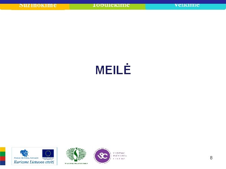 Sužinokime MEILĖ 8 