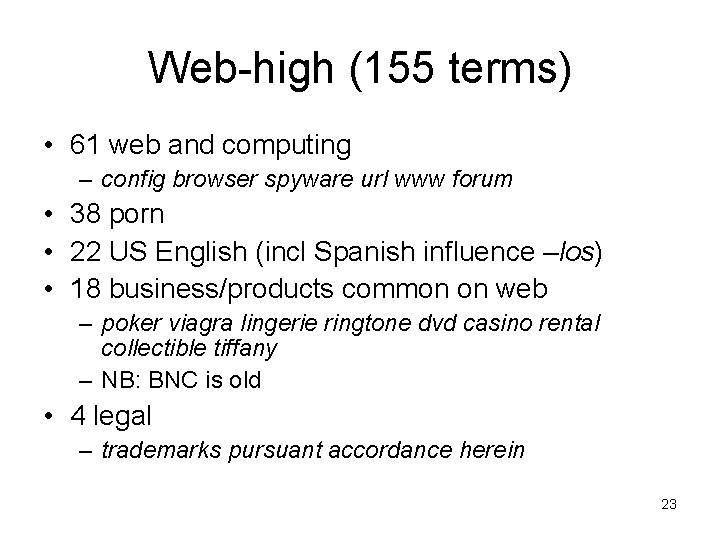 Web-high (155 terms) • 61 web and computing – config browser spyware url www