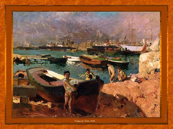 Valencia's Port, 1904 