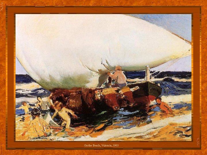 On the Beach, Valencia, 1905 