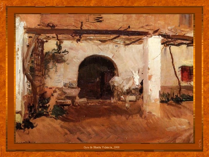 Casa de Huerta Valencia, 1908 