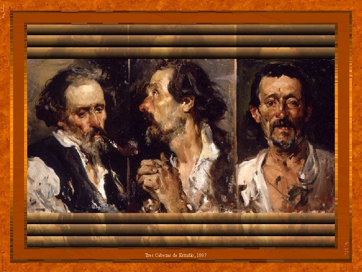 Tres Cabezas de Estudio, 1887 