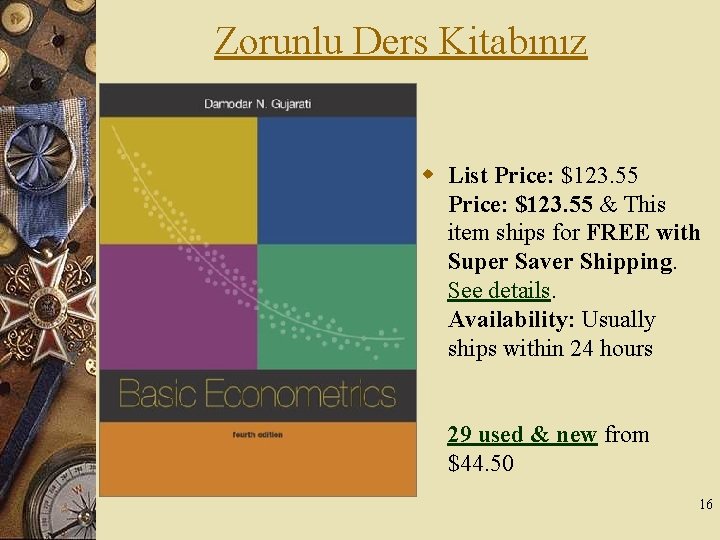  Zorunlu Ders Kitabınız w List Price: $123. 55 & This item ships for