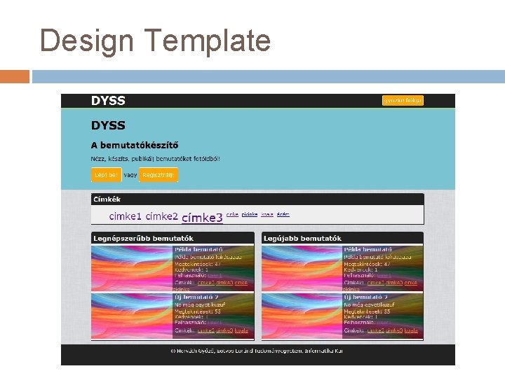 Design Template 