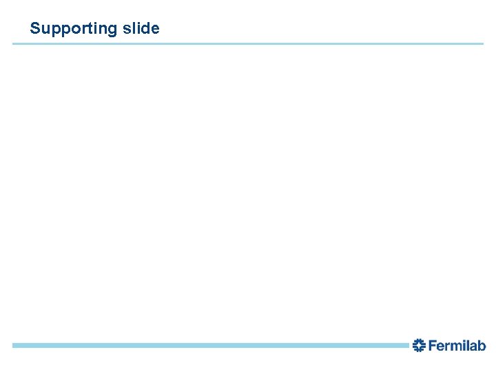 Supporting slide 
