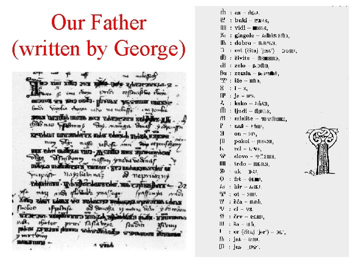 Our Father (written by George) 