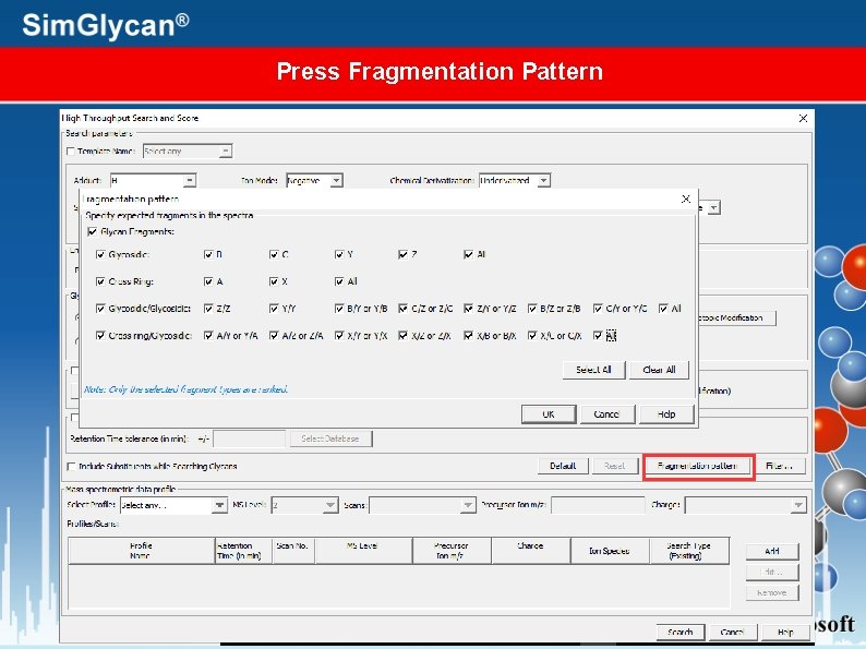 Press Fragmentation Pattern 