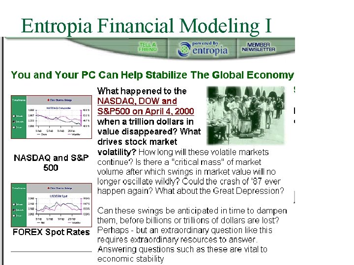 Entropia Financial Modeling I 