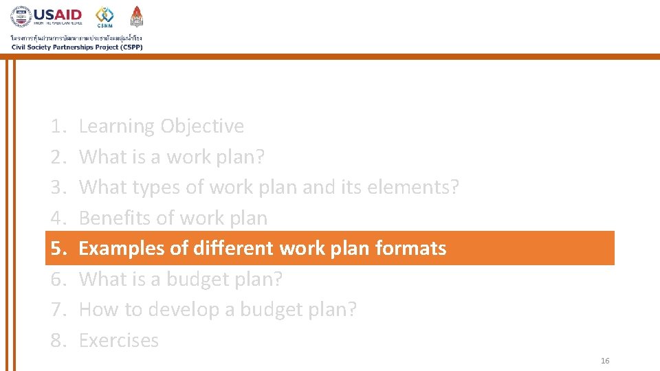 1. 2. 3. 4. 5. 6. 7. 8. Learning Objective What is a work 1. 2. 3. 4. 5. 6. 7. 8. Learning Objective What is a work