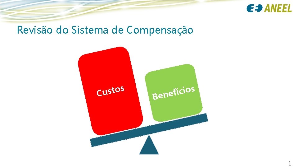 Revisão do Sistema de Compensação s o t s u C s o t