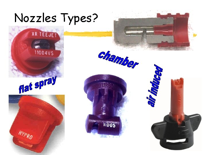 Nozzles Types? 