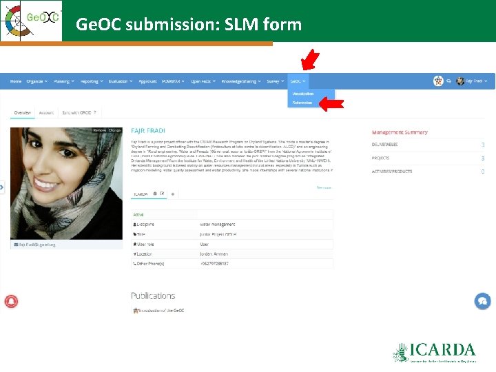 Ge. OC submission: SLM form 
