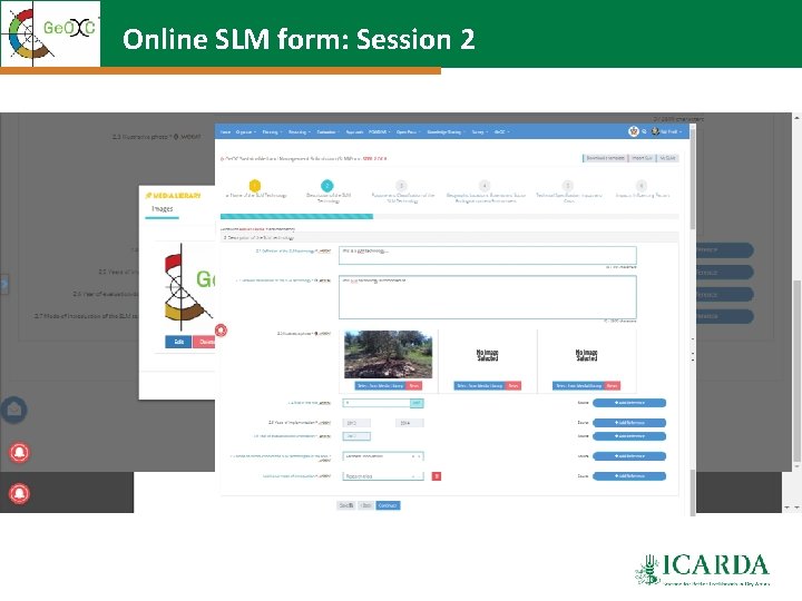 Online SLM form: Session 2 
