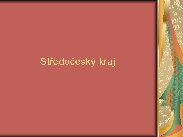 Středočeský kraj 