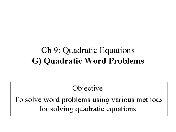 quadratic-optimization-word-problems