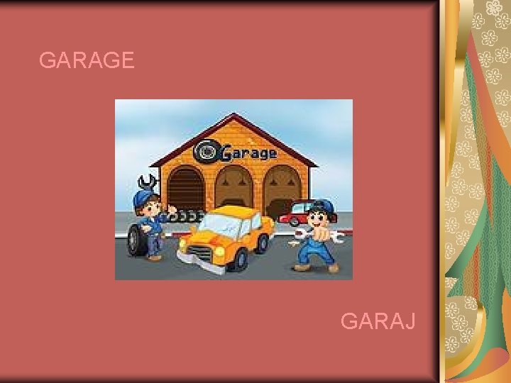 GARAGE GARAJ 