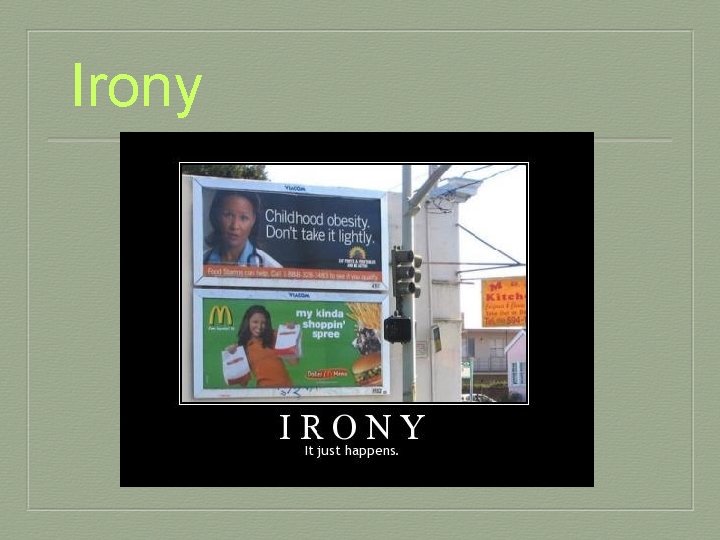 Irony 
