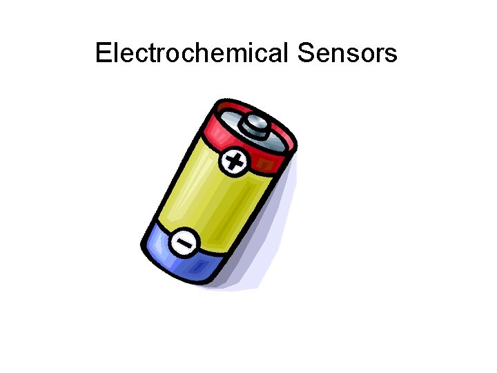 Electrochemical Sensors 