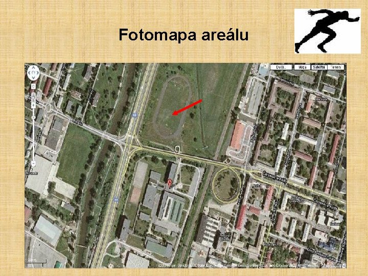 Fotomapa areálu 