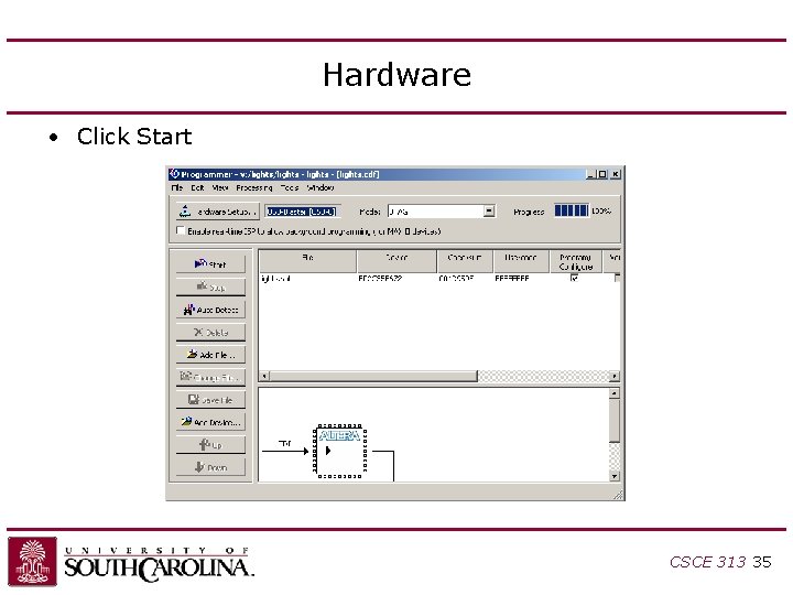 Hardware • Click Start CSCE 313 35 Hardware • Click Start CSCE 313 35