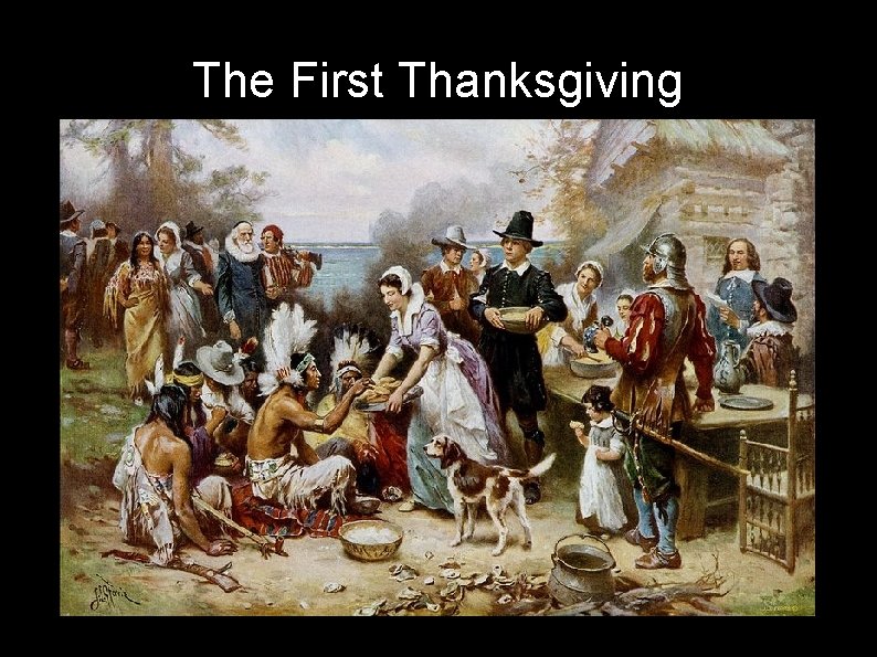 The First Thanksgiving 