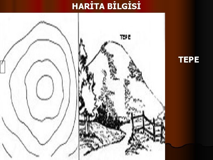 HARİTA BİLGİSİ TEPE 