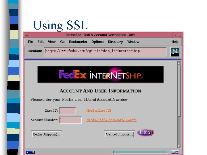 Using SSL 