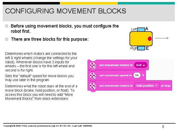 PRIME LESSONS By the Makers of EV 3