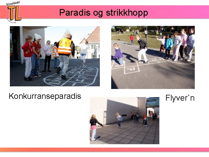 Paradis og strikkhopp Konkurranseparadis Flyver`n 