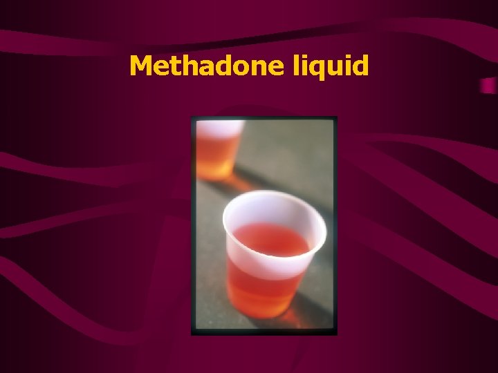 Methadone liquid 